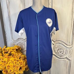 Majestic Boys Los Angeles Dodgers Royal Blue Baseball Jersey